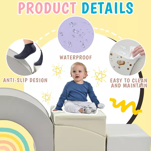 5-Piece Kids Climbing Toys for Toddlers - 图片 4